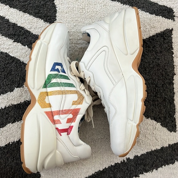 Women’s Rython Sneaker with Gucci Logo - Picture 10 of 11